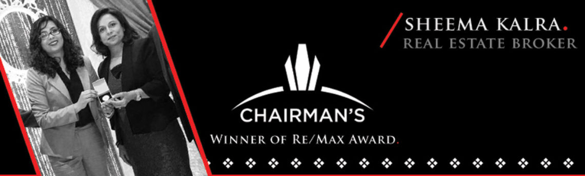 Winner of Remax Chairmans Club Award