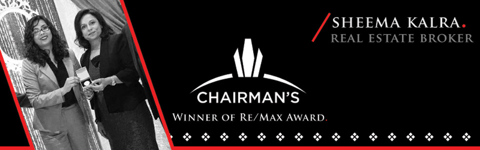 Sheema Kalra Remax Chairmans Club Award Winner