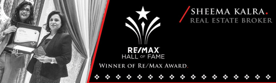 Winner of Remax Hall of Fame Award